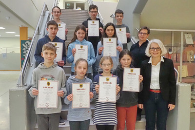 Kurt-Schumacher-Schule stellt bestes Matheteam in Deutschland - Fünftklässler qualifizieren sich für europäische Finalrunde in Budapest